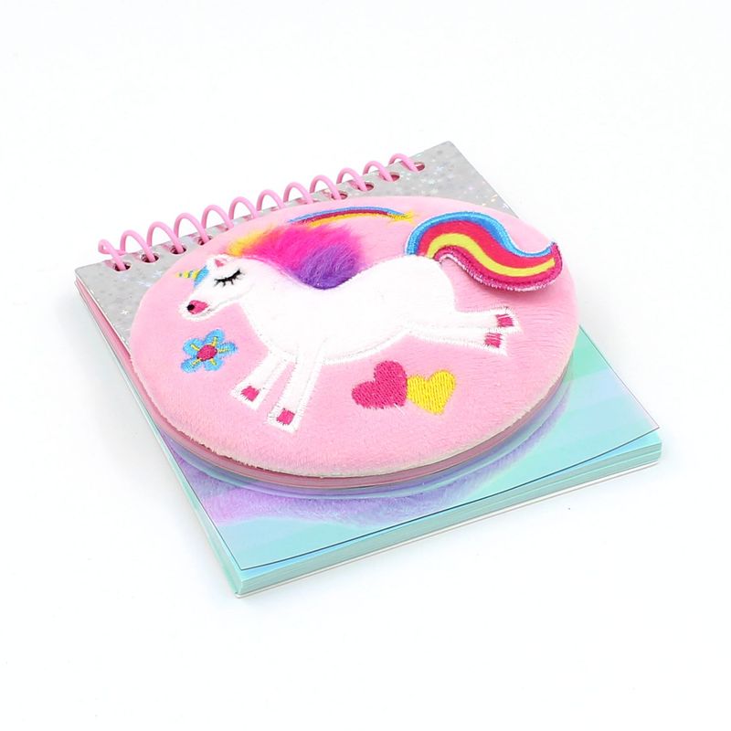 Carti si Birotica - Papetarie - Agende si calendare - Agende si carnete - Carnetel 3D Unicorn zglobiu 80 pagini - Infinity.ro