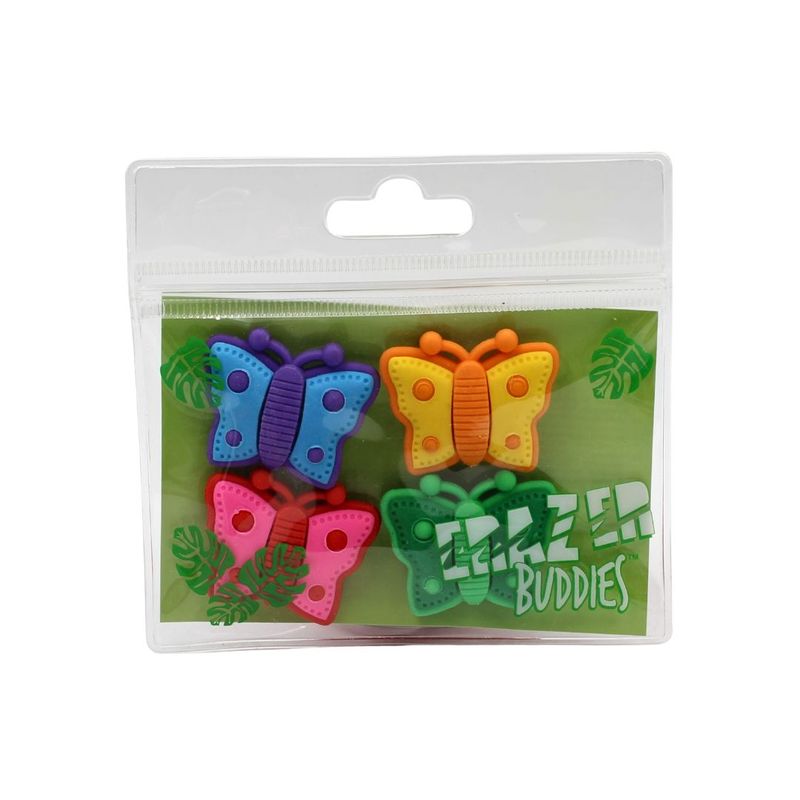 Carti si Birotica - Birotica - Instrumente de scris - Radiere si corectoare - Set radiere colectionabile Erazer Buddies fluturasi - Infinity.ro
