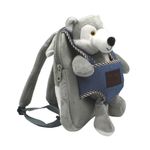 Carti si Birotica - Rechizite - Rucsacuri si genti scolare - Ghiozdan reversibil catelus plus detasabil 21cm - Infinity.ro