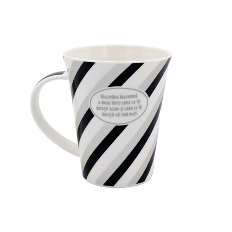 Market - Cadouri - Cadouri personalizate - Cana din portelan personalizata cu mesaj "Keep calm and FOCUS" - Infinity.ro