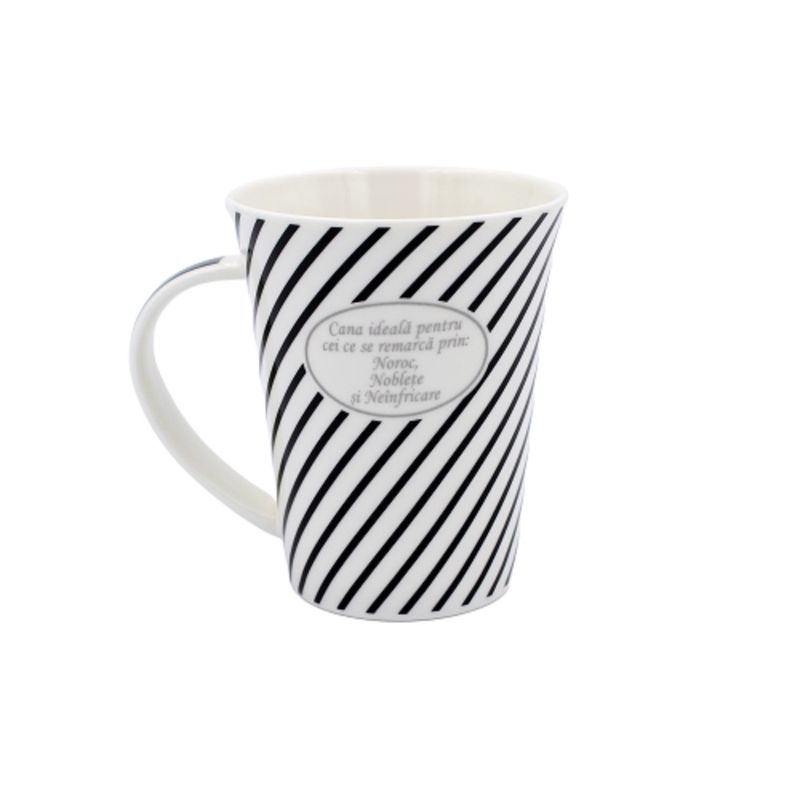 Market - Cadouri - Cadouri personalizate - Cana din portelan personalizata cu litera "N" - Infinity.ro