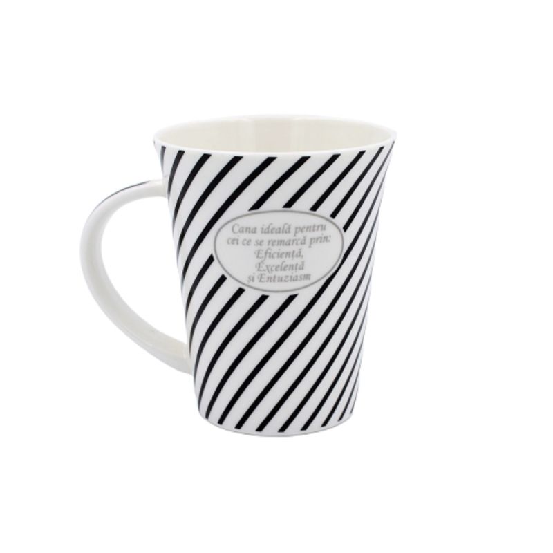 Market - Cadouri - Cadouri personalizate - Cana din portelan personalizata cu litera "E" - Infinity.ro
