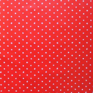 Hartie ambalat Craciun 200x70cm stelute rosu