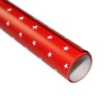 Carti si Birotica - Birotica - Articole ambalare - Hartie ambalat Craciun 200x70cm stelute rosu - Infinity.ro