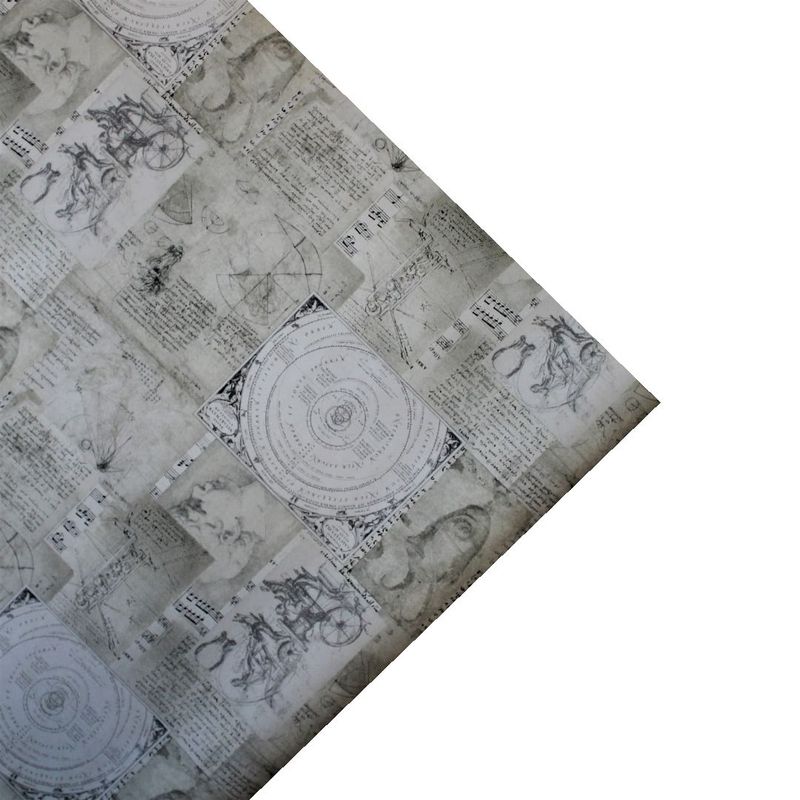 Market - Cadouri - Pungi cadou si accesorii - Hartie pentru ambalat cadouri Retro 200x70 cm text latina - Infinity.ro