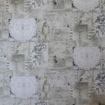 Market - Cadouri - Pungi cadou si accesorii - Hartie pentru ambalat cadouri Retro 200x70 cm text latina - Infinity.ro