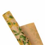Carti si Birotica - Birotica - Articole ambalare - Hartie pentru ambalat cadouri Kraft Vintage 200x70 cm lemons - Infinity.ro