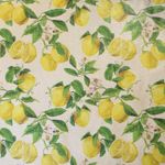 Carti si Birotica - Birotica - Articole ambalare - Hartie pentru ambalat cadouri Kraft Vintage 200x70 cm lemons - Infinity.ro