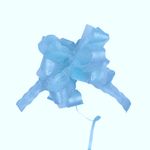 Market - Cadouri - Pungi cadou si accesorii - Funda nunta cu autoformare tulle 20cm albastru - Infinity.ro