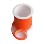 Market - Cadouri - Pungi cadou si accesorii - Minirola rafie sintetica portocaliu 10m x 10mm - Infinity.ro