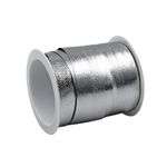 Carti si Birotica - Birotica - Articole ambalare - Minirola rafie argintiu metalizat 10m x 10mm - Infinity.ro