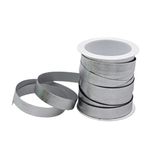 Carti si Birotica - Birotica - Articole ambalare - Minirola rafie argintiu metalizat 10m x 10mm - Infinity.ro