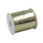 Carti si Birotica - Birotica - Articole ambalare - Minirola rafie lucioasa auriu deschis 10m x 10mm - Infinity.ro