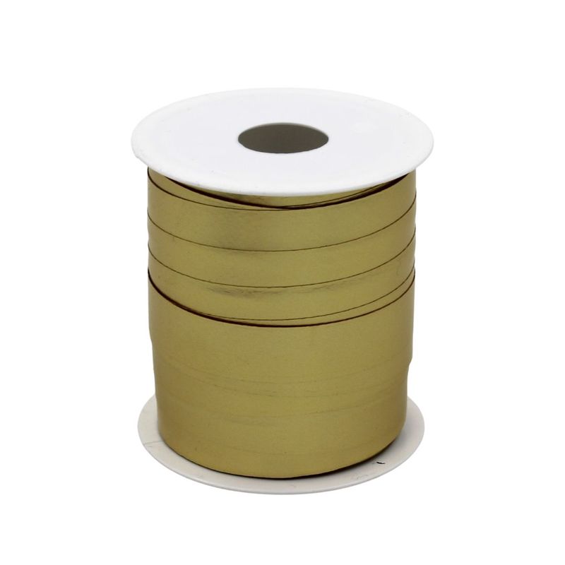 Carti si Birotica - Birotica - Articole ambalare - Minirola rafie auriu mat 10m x 10mm - Infinity.ro