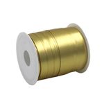 Carti si Birotica - Birotica - Articole ambalare - Minirola rafie auriu mat 10m x 10mm - Infinity.ro