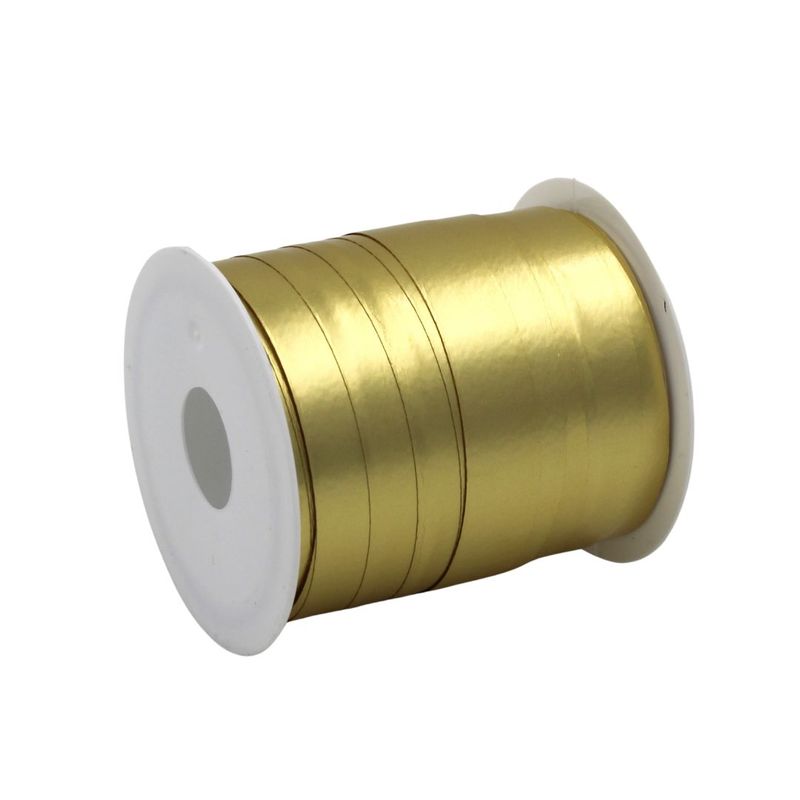 Carti si Birotica - Birotica - Articole ambalare - Minirola rafie auriu mat 10m x 10mm - Infinity.ro