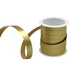 Carti si Birotica - Birotica - Articole ambalare - Minirola rafie auriu mat 10m x 10mm - Infinity.ro