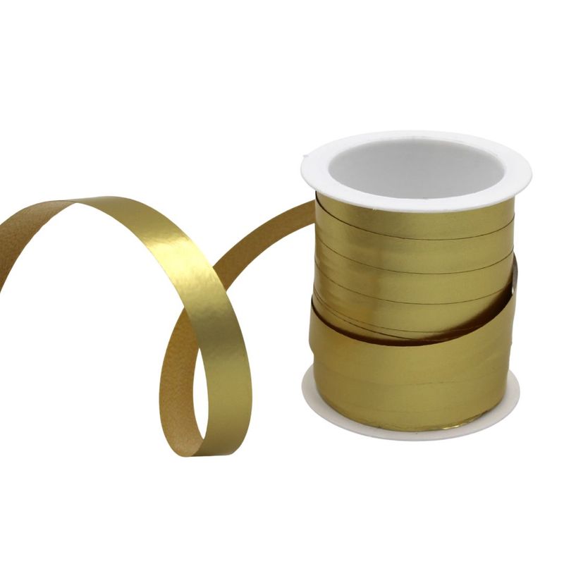 Carti si Birotica - Birotica - Articole ambalare - Minirola rafie auriu mat 10m x 10mm - Infinity.ro