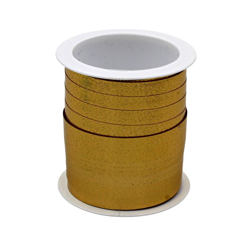 Carti si Birotica - Birotica - Articole ambalare - Minirola rafie auriu metalizat 10m x 10mm - Infinity.ro