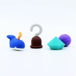 Carti si Birotica - Birotica - Instrumente de scris - Radiere si corectoare - Radiere puzzle colectionabile seria Pirati carlig - Infinity.ro