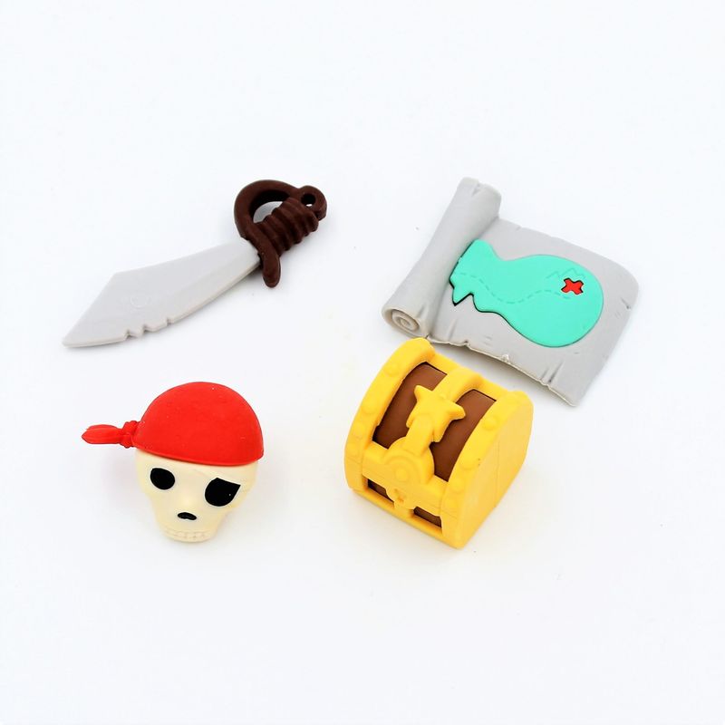 Carti si Birotica - Birotica - Instrumente de scris - Radiere si corectoare - Radiere puzzle colectionabile seria Pirati harta - Infinity.ro