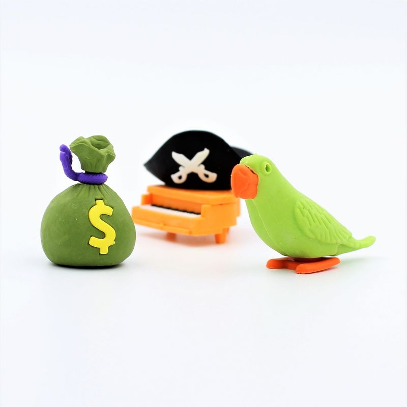 Carti si Birotica - Birotica - Instrumente de scris - Radiere si corectoare - Radiere puzzle colectionabile seria Pirati pian - Infinity.ro