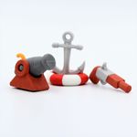 Carti si Birotica - Birotica - Instrumente de scris - Radiere si corectoare - Radiere puzzle colectionabile seria Pirati pistol - Infinity.ro