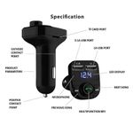 Auto si Moto - Electronice auto - Multimedia auto - Modulator FM Wireless MP3 X8 dual USB Charger - Infinity.ro