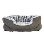 Petshop - Accesorii petshop - Culcusuri si custi - Culcusuri si saltele - Culcus catei culoarea gri 55x45x17 cm - Infinity.ro