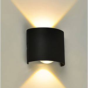 Aplica Rivelio  LuminiLux ,Negru ,8*8 cm , Metal , LED
