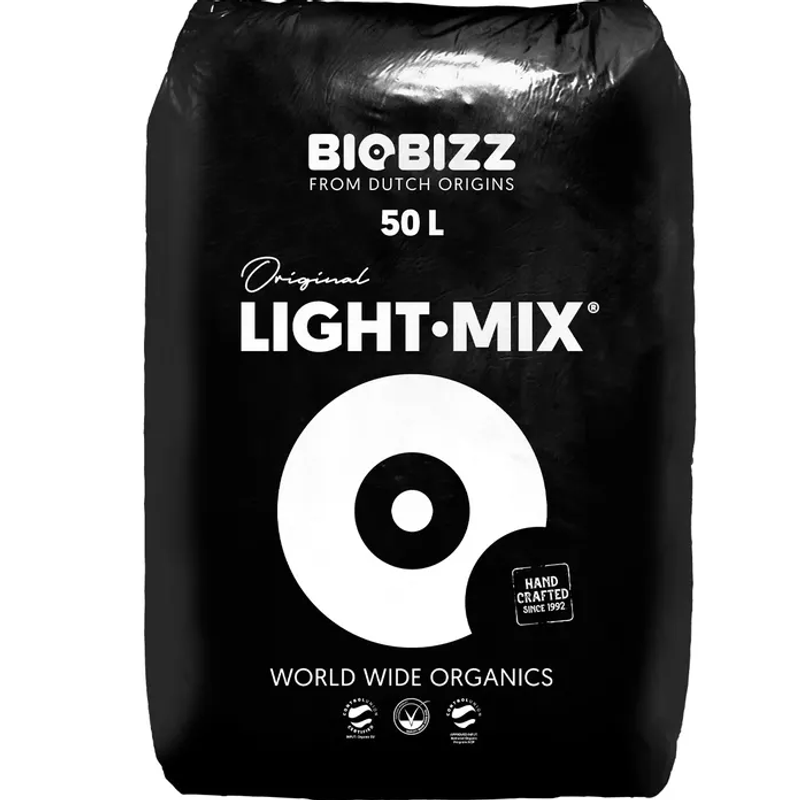 Casa si Gradina - Gradinarit si plante - Intretinere gradina - Pamant flori, ingrasaminte si pesticide - Pamant BioBizz Light-Mix 50 L - Infinity.ro