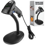 Carti si Birotica - Birotica - Aparatura de birou - Cititor coduri de bare cu laser, GlowforHome, Scanner USB, 1D/2D, 100 scanari/secunda, Suport flexibil, liniar - Infinity.ro