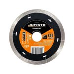 Casa si Gradina - Constructii - Scule electrice si accesorii - Accesorii fierastraie electrice - Disc diamantat continuu subtire, 125 x 1.4 mm, Jufisto - Infinity.ro