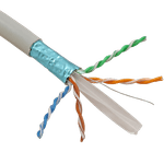 Casa si Gradina - Electrice - Smart Home - Accesorii control acces si supraveghere - Cablu FTP, cat 6E, CUPRU 100%, manta LSZH 305 m - ELAN ELN-FTP-6-CU - Infinity.ro