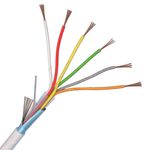 Casa si Gradina - Electrice - Smart Home - Accesorii control acces si supraveghere - Cablu de alarma 6 fire ecranate cupru integral 100 m - eRaya AL10622-100 - Infinity.ro