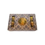 Casa si Gradina - Bucatarie si vesela - Cani si pahare - Cani si cesti - Set cafea turceasca ceramica, pictat manual, 50 ml, EHA - Oranj, 12 - Infinity.ro