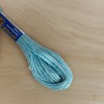 Casa si Gradina - Decoratiuni - DIY - Articole mercerie - Ata bumbac pentru brodat Mouline NITARNA, 8 m, Bleu Ballad - Infinity.ro