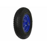 Casa si Gradina - Constructii - Depozitare, transport si protectie - Echipamente pentru transport si ridicat - Roata cauciuc 390mm 4.00-8 6PR cu janta albastra, Geko G71019 - Infinity.ro