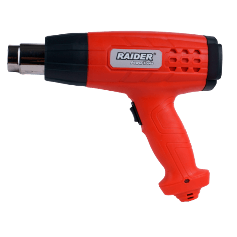 Casa si Gradina - Constructii - Scule electrice si accesorii - Pistoale de lipit - Pistol aer cald RD-HG11 2000W 2-trepte cu accesorii, Raider 074302 - Infinity.ro