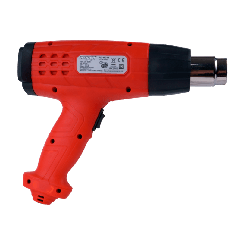 Casa si Gradina - Constructii - Scule electrice si accesorii - Pistoale de lipit - Pistol aer cald RD-HG11 2000W 2-trepte cu accesorii, Raider 074302 - Infinity.ro