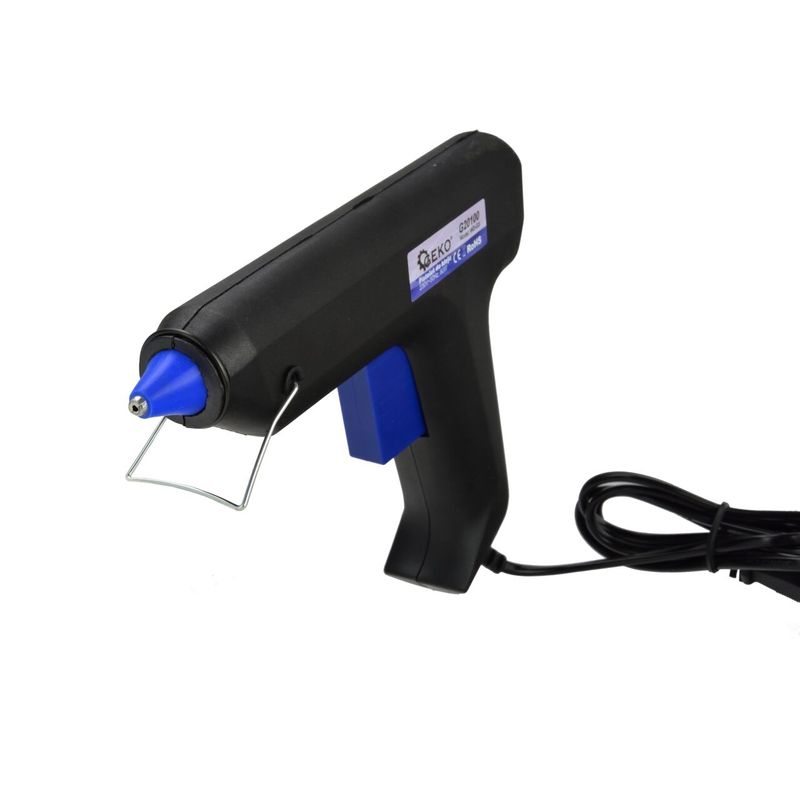 Casa si Gradina - Constructii - Scule electrice si accesorii - Pistoale de lipit - Pistol de lipire WD-G3  80W + 2 cartuse de adeziv, Geko G20100 - Infinity.ro