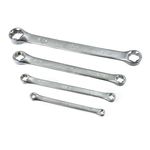 Casa si Gradina - Constructii - Scule de mana si unelte - Chei si truse chei - Set de chei inelare 4 piese E6-E24, GEKO G11149 - Infinity.ro