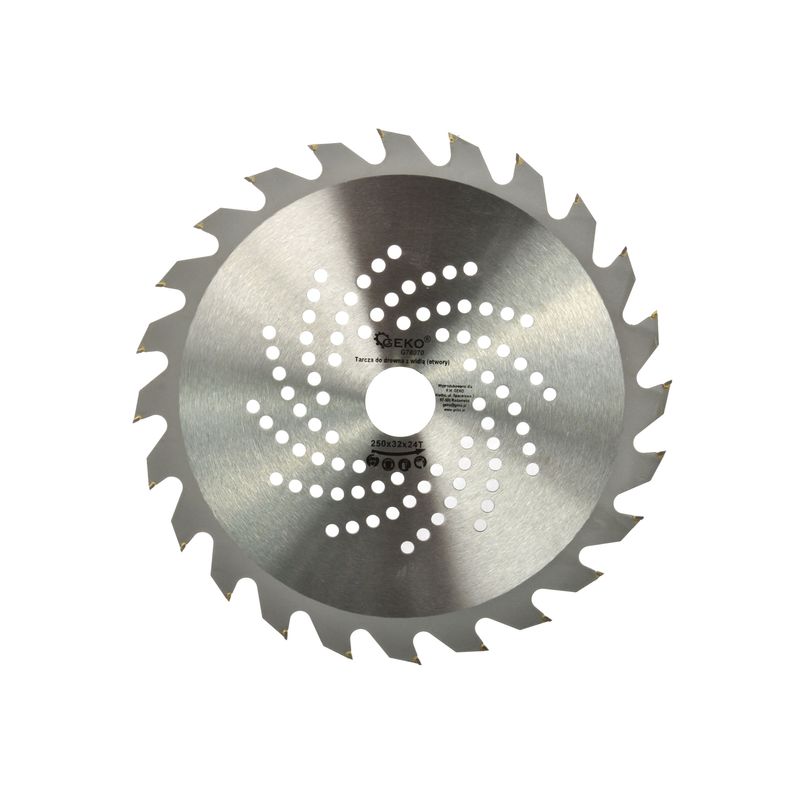 Casa si Gradina/Constructii/Scule electrice si accesorii/Accesorii fierastraie electrice - Disc pentru lemn, 250x32x24T, Geko G78070 - Infinity.ro