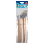 Carti si Birotica - Rechizite - Pictura si desen - Pensule si accesorii pictura - Set de 8 pensule de pictura, plate - Infinity.ro