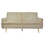 Casa si Gradina - Mobilier - Canapele si coltare - Canapele - Canapea Diva, 210 x 88 x 84 cm, rabatabila, stofa, bej - Infinity.ro