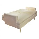 Casa si Gradina - Mobilier - Canapele si coltare - Canapele - Canapea Diva, 210 x 88 x 84 cm, rabatabila, stofa, bej - Infinity.ro