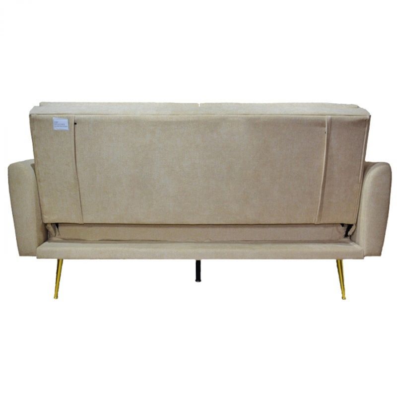 Casa si Gradina - Mobilier - Canapele si coltare - Canapele - Canapea Diva, 210 x 88 x 84 cm, rabatabila, stofa, bej - Infinity.ro