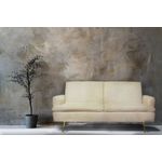 Casa si Gradina - Mobilier - Canapele si coltare - Canapele - Canapea Diva, 210 x 88 x 84 cm, rabatabila, stofa, bej - Infinity.ro