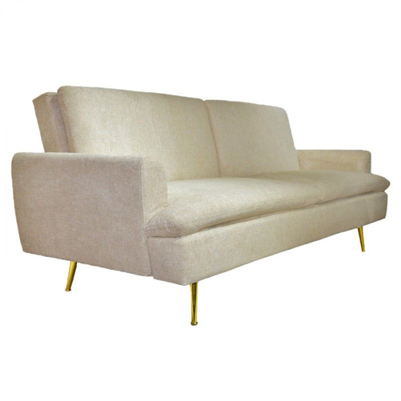 Casa si Gradina - Mobilier - Canapele si coltare - Canapele - Canapea Diva, 210 x 88 x 84 cm, rabatabila, stofa, bej - Infinity.ro