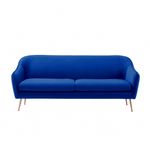 Casa si Gradina - Mobilier - Canapele si coltare - Canapele - Canapea Prestige, 194 x 83 x 86 cm, catifea, albastru - Infinity.ro